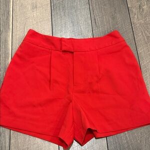 a new day High Waist Red Women's Shorts